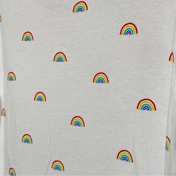 Free Planet Rainbow Print Crew Neck T-Shirt - Picture 3 of 6